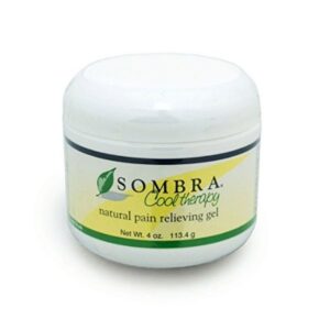 Topical Pain Relief Sombra Cool Therapy 6% Strength Menthol Topical Gel 4 oz.