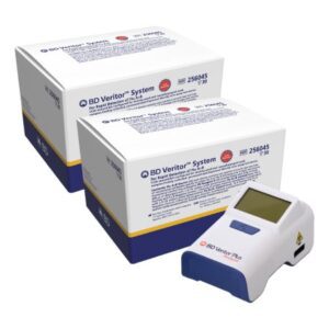 Respiratory Test Kit BD Veritor Plus System Analyzer and Office Combo Influenza A + B 60 Tests CLIA Waived