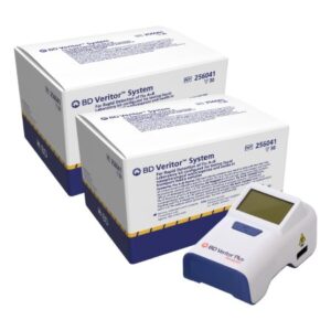 Respiratory Test Kit BD Veritor Plus System Clinical Labs & Hospital Combo Influenza A + B 60 Tests CLIA Non-Waived