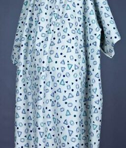 Patient Exam Gown 5X-Large Geometric Print Reusable
