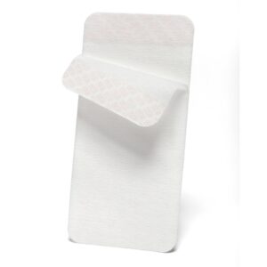 Dressing Retention Tape with Liner 3M Medipore Dress-It White 3-7/8 X 7-7/8 Inch Soft Cloth NonSterile