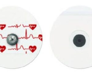 ECG Monitoring Electrode Snap Connector Foam Backing Adult Non-Radiolucent 50 per Pack
