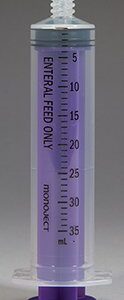 Enteral / Oral Syringe Monoject 35 mL Enfit Tip Without Safety