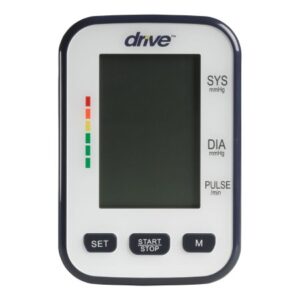 Home Automatic Digital Blood Pressure Monitor Drive Medium Cuff Nylon Cuff 22 – 36 cm Desk Model