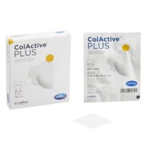 Collagen Dressing ColActive Plus 2 X 2 Inch Square Sterile