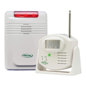 Motion Sensor and Receiver Alarm Smart Caregiver