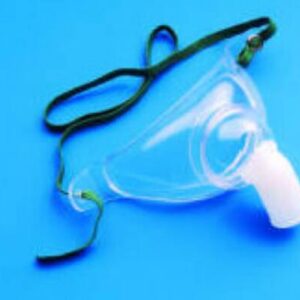 Tracheostomy Mask AirLife Collar Style Adult Large Adjustable Head Strap
