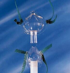 Aerosol Mask AirLife Under the Chin Style Pediatric Adjustable Head Strap