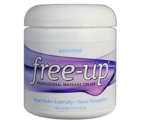 Massage Treatment Free-Up 8 oz. Jar Unscented Cream