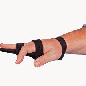 Hand Brace XTender Low Profile Aluminum / Nylon Left or Right Hand Black Large / X-Large