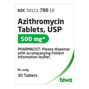 Azithromycin 500 mg Tablet 30 Tablets