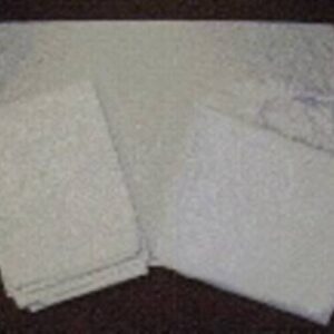 Bed Sheet Flat 66 W X 104 L Inch White 55% Cotton / 45% Polyester Reusable