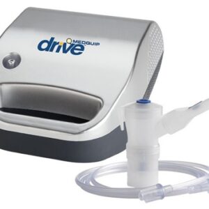 Drive Medquip Compressor Nebulizer System Small Volume Medication Cup Adult / Pediatric Mouthpiece Delivery