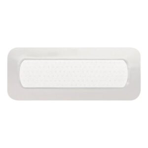 Foam Dressing Mepilex Border Post-Op 4 X 10 Inch With Border Film Backing Silicone Adhesive Rectangle Sterile