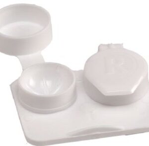 Contact Lens Case HilcoVision White