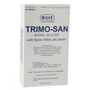 Trimo-San Vaginal Jelly Oxyquinoline Sulfate / Sodium Lauryl Sulfate 0.025% – 0.01% Vaginal Gel 4 oz.