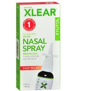Saline Nasal Spray Xlear 1.5 oz.