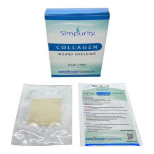 Collagen Dressing Simpurity 2 X 2 Inch Square Sterile