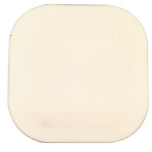 Thin Hydrocolloid Dressing DynaDerm Film Backing 4 X 4 Inch Square Hydrocolloid
