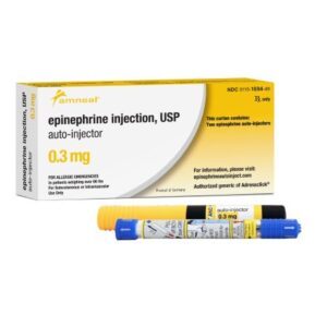 Epinephrine 0.3 mg Injection 0.3 mL