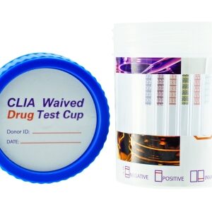 Drugs of Abuse Test Kit BZO, COC, mAMP/MET, OPI2000, THC 25 Tests CLIA Waived