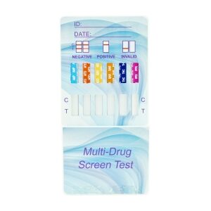 Drugs of Abuse Test Kit AMP, COC, mAMP/MET, OPI2000, PCP, THC 25 Tests CLIA Waived