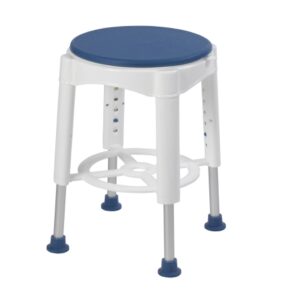 Shower Stool drive Without Arms Plastic Frame Without Backrest 14 Inch Seat Width 450 lbs. Weight Capacity