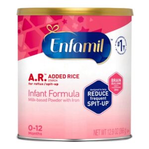 Infant Formula Enfamil A.R. Unflavored 12.9 oz. Can Powder Added Rice Spit Up