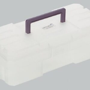 Medical Supply Box Health Care Logistics Clear Industrial Grade Polymers 4 X 5-5/8 X 12 Inch