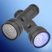 Flashlight LED AA Alkaline 3 Batteries