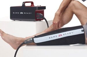 Compression Pump Knee Wrap With Active Temperature Therapy Game Ready Knee One Size Fits Most