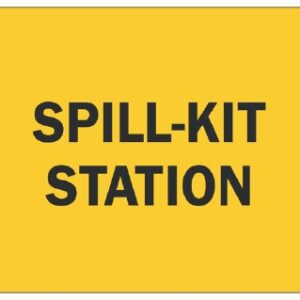 Wall Sign Alert Brady Spill-Kit Station