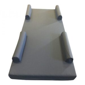 Raised Rail Mattress Overlay Protekt Raised Perimeter Type 42 W X 80 D X 9 H Inch For Foam Mattresses