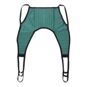 Padded Divided Leg Sling 4 Point Cradle Without Head Support Small 450 lbs. Weight Capacity