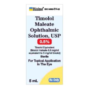 Timolol Maleate 0.5% Solution 5 mL