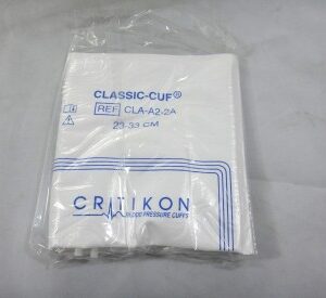 Single Patient Use Blood Pressure Cuff Set Classic-Cuf 23 to 33 cm Arm Vinyl Cuff Adult Cuff