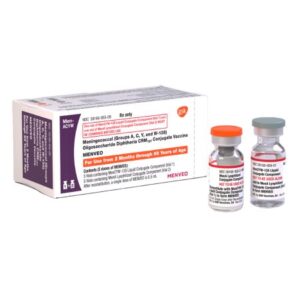 Menveo Meningococcal (Groups A, C, Y, and W-135) Oligosaccharide Diphtheria CRM197 Conjugate Vaccine, Preservative Free 10 mcg – 5 mcg / 0.5 mL Injection 0.5 mL
