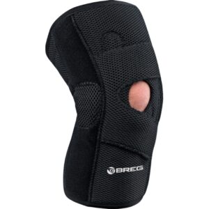 Knee Brace Breg Lateral Stabilizer Large Hook and Loop Strap Closure 21 to 24 Inch Thigh Circumference Right Knee