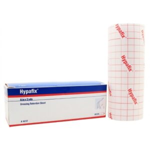 Dressing Retention Tape with Liner Hypafix White 6 Inch X 2 Yard Nonwoven Polyester NonSterile