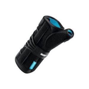 Wrist Brace Ossur Formfit Universal Aluminum / Copper / Cotton / Polyamide / Polyester / Polyurethane Left Hand Black Pediatric Size