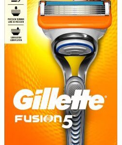 Personal Razor with Lubricating Strip Gillette Fusion5 Double Edge 5 Blade NonSterile Reusable