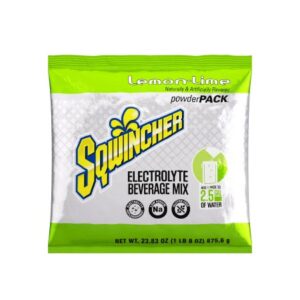 Oral Electrolyte Solution Sqwincher Powder Pack Lemon-Lime Flavor 23.83 oz. Electrolyte