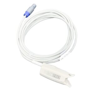 SpO2 Sensor Finger Adult Reusable 9 Foot Cord