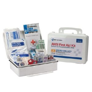 First Aid Kit ANSI A 25 Person Plastic Case