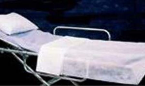 Stretcher Sheet Fitted 30 X 72 Inch Blue Disposable