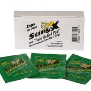Sting and Bite Relief Benzocaine Sting X Towelette Individual Packet