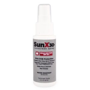 Sunscreen SunX SPF 30 Liquid 2 oz. Pump Bottle