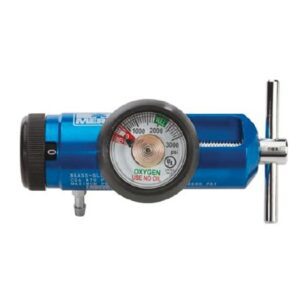 Mini Oxygen Regulator Adjustable 0 – 15 LPM Barb Outlet CGA-870