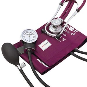 Reusable Aneroid / Stethoscope Set McKesson Brand 23 to 33 cm Adult Cuff Dual Head Sprague Stethoscope Pocket Aneroid