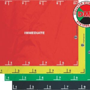 Transfer Triage Sheet Set Red / Yellow / Green / Black 15 X 20 Foot